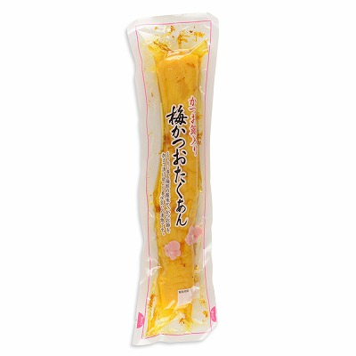かつお節入り梅かつお沢庵