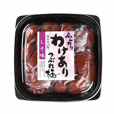 ふんわりわけありつぶれ梅(しそ味)320g