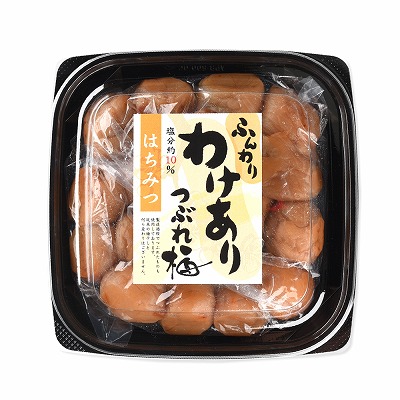 ふんわりわけありつぶれ梅(はちみつ)320g