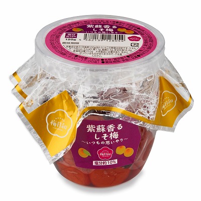 梅日和 紫蘇香るしそ梅120g