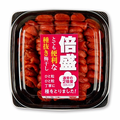 倍盛 種抜き梅干し(しそ味)300g
